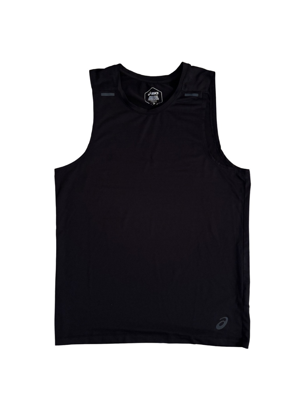 ASICS Black Shadow Mesh Performance Tank Top